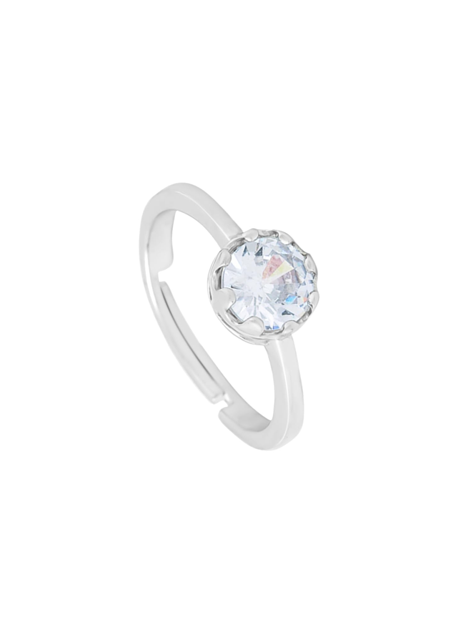 Yellow Chimes Rings for Women and Girls Silver Ring | Adjustable Crystal Rings Silver Toned Finger Ring for Women | Birthday Gifts For Women Valentine Gift for Girls (B07V4R3V37) Amazon Price History, Amazon Price Tracker