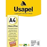 Filiperson 25021 Papel A4 Opaline Usapel Branco 180g. - Pacote com 50 Folhas