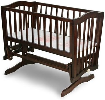 Mary Gliding Cradle in Espresso