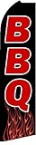 BBQ X-Large Swooper Feather Flag