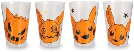 Pokémon Center Copas Pokémon de Halloween (paquete de 4)