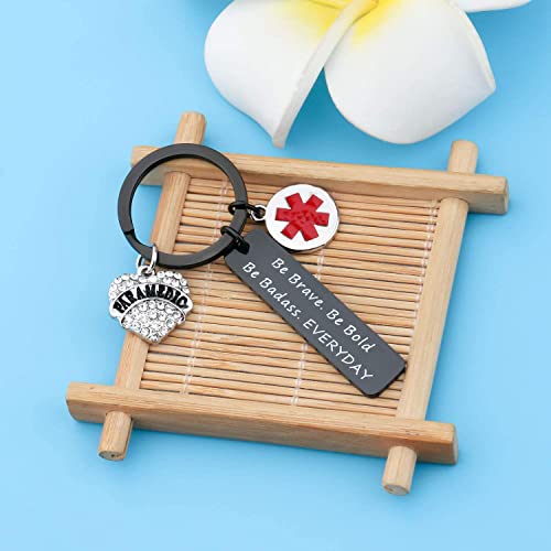 SEIRAA Medical Technician Jewelry Emergency Medical Technician Graduation Gift Paramedic Wife Keychain3