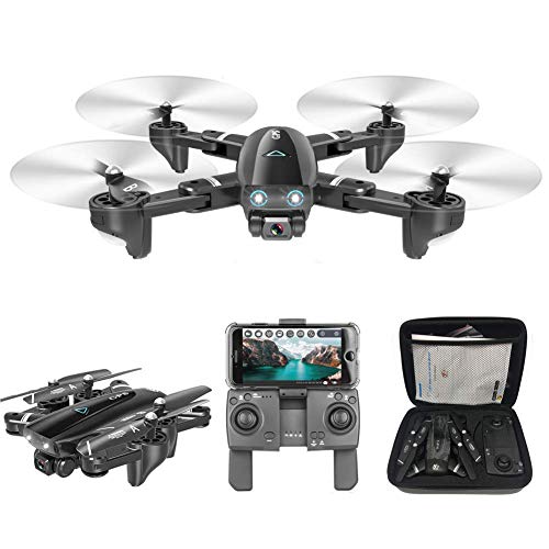 Avión no tripulado aéreo RC con cámara 4K, GPS dual y diseño plegable para adultos