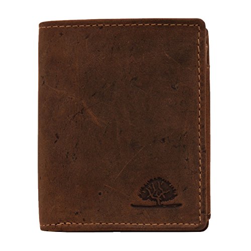 Greenburry VINTAGE 1813-25 Leder Geldbörse | Brieftasche | Portemonnaie in Braun