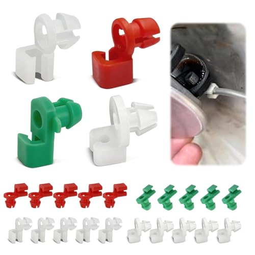 24PCS Portière Voiture Clips Tige,Clips de retenue de Tige de Verrouillage de Porte de...
