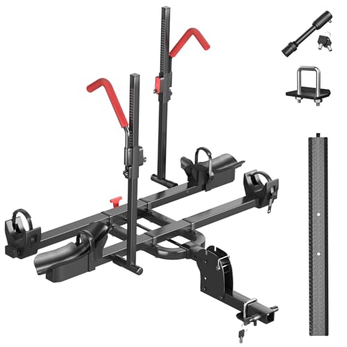 Hitch 2 EBike Rack with Ramp for Heavy Bikes