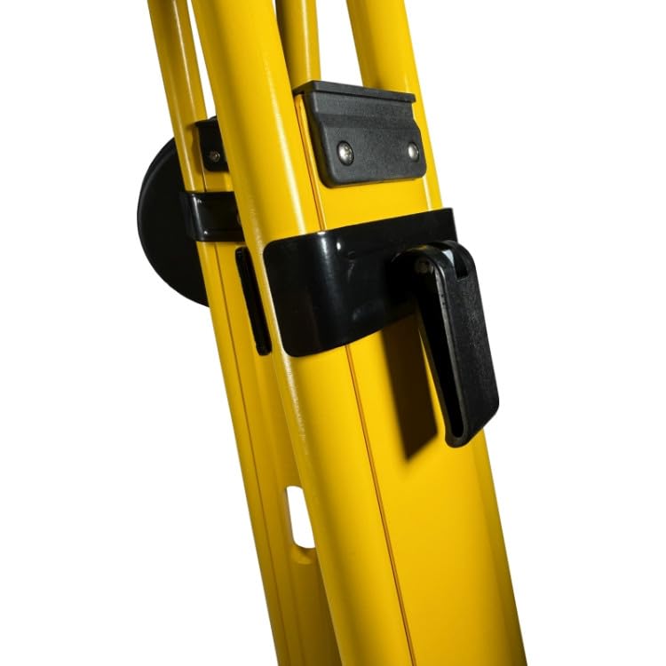 Trépied professionnel en bois géodésique de construction - Parfait pour théodolite, station totale, nivelleur, trépied de construction (7,62 kg)