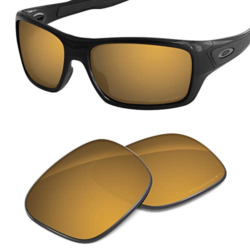 Image of Performance Replacement Lenses Compatible with Oakley Turbine OO9263 Polarized Etched