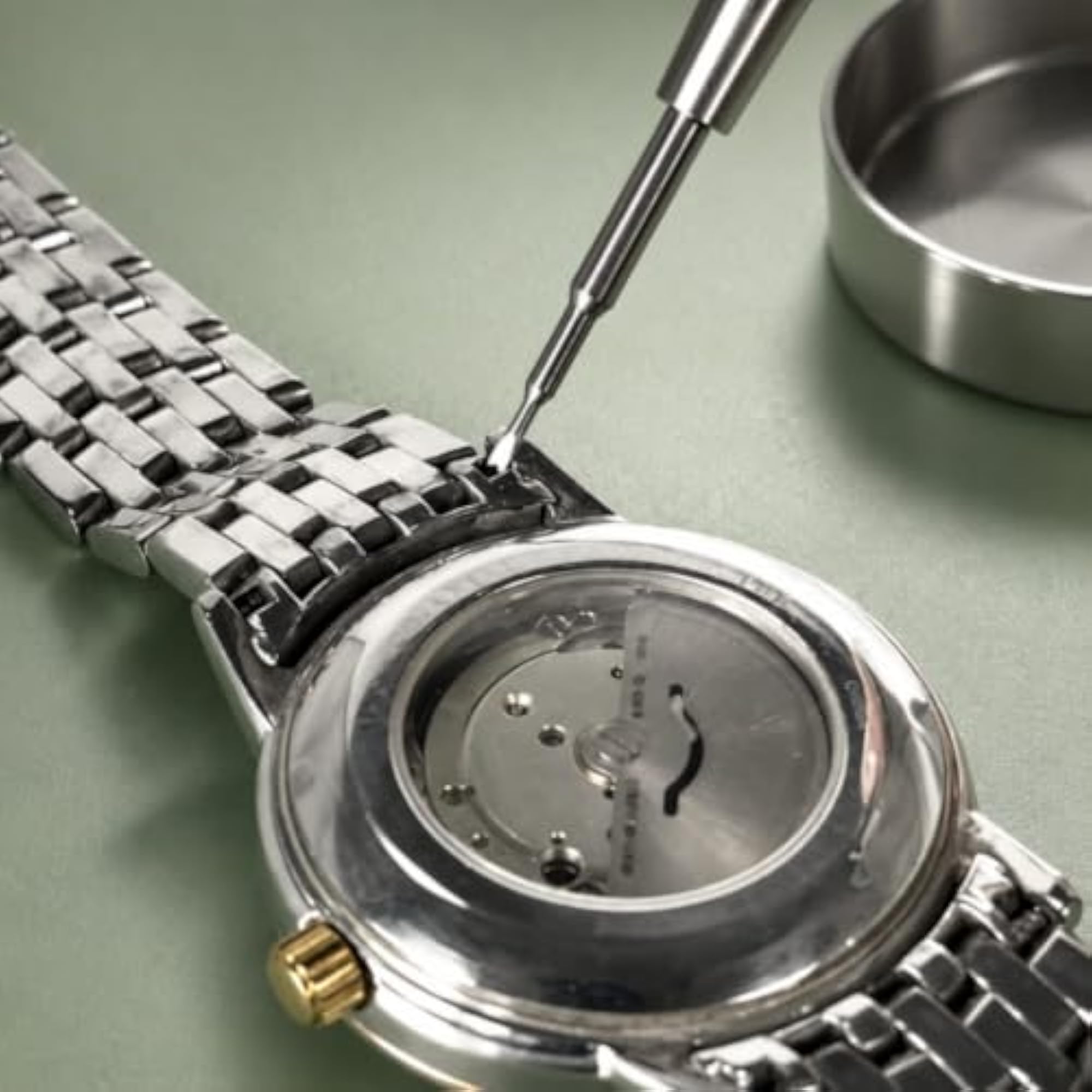 Multifunctional Coil Bar Tool for Watch Band Changing