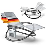 Capacité De Charge Robuste : Cadre en acier robuste supportant une charge maximale de 160 kg, garantissant une stabilité et une durabilité exceptionnelles pour une utilisation quotidienne en extérieur dans diverses conditions météorologiques
