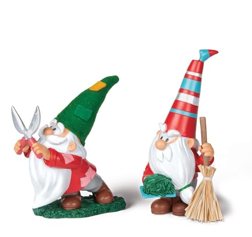 The Ashton-Drake Galleries Sprig and Spruce Christmas Tree Gnome Figure