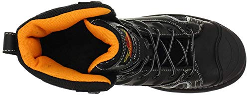 Thorogood GEN-Flex2 6” Composite Safety Toe Work Boots For Men - Breathable Heavy-Duty Toe Cap Boots With Goodyear Storm Welt, Slip-Resistant Outsole and Comfort Insole, Black - 8.5 M US - Thumbnail 5