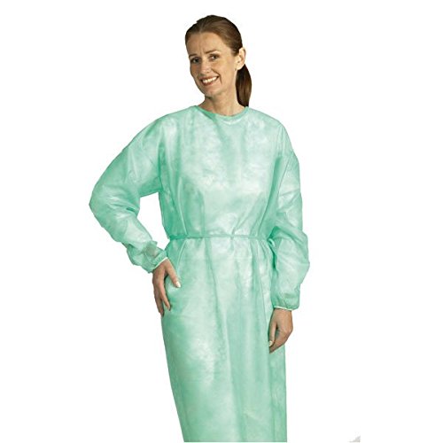 Manteau impénétrable bleu MÖLNLYCKE 1932 pour l'hygiène en cabine