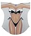 Tuxedo Bikini Cover-Up T-Shirt Size M/L