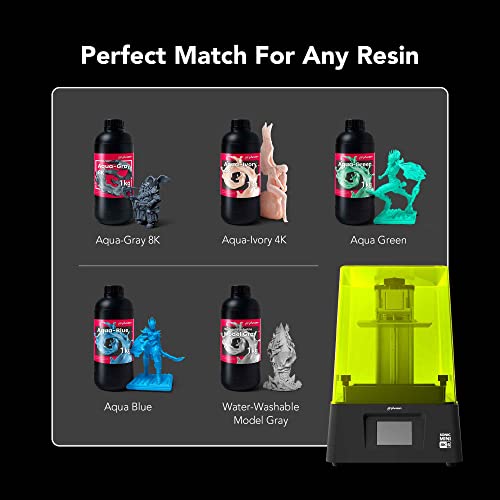 phrozen Sonic Mini 8K S LCD Resin 3D Printer, 7.1" Monochrome LCD, Tabletop 3D Resin Printer with 22µm XY Resolution, 6.5 * 2.8 * 6.7 Inch Printing Volume for Models, Miniatures and Action Figures - Image 5