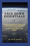  GRID DOWN ESSENTIALS: A Short Concise Guide For Preparing Yourself for Weather Related Emergencies