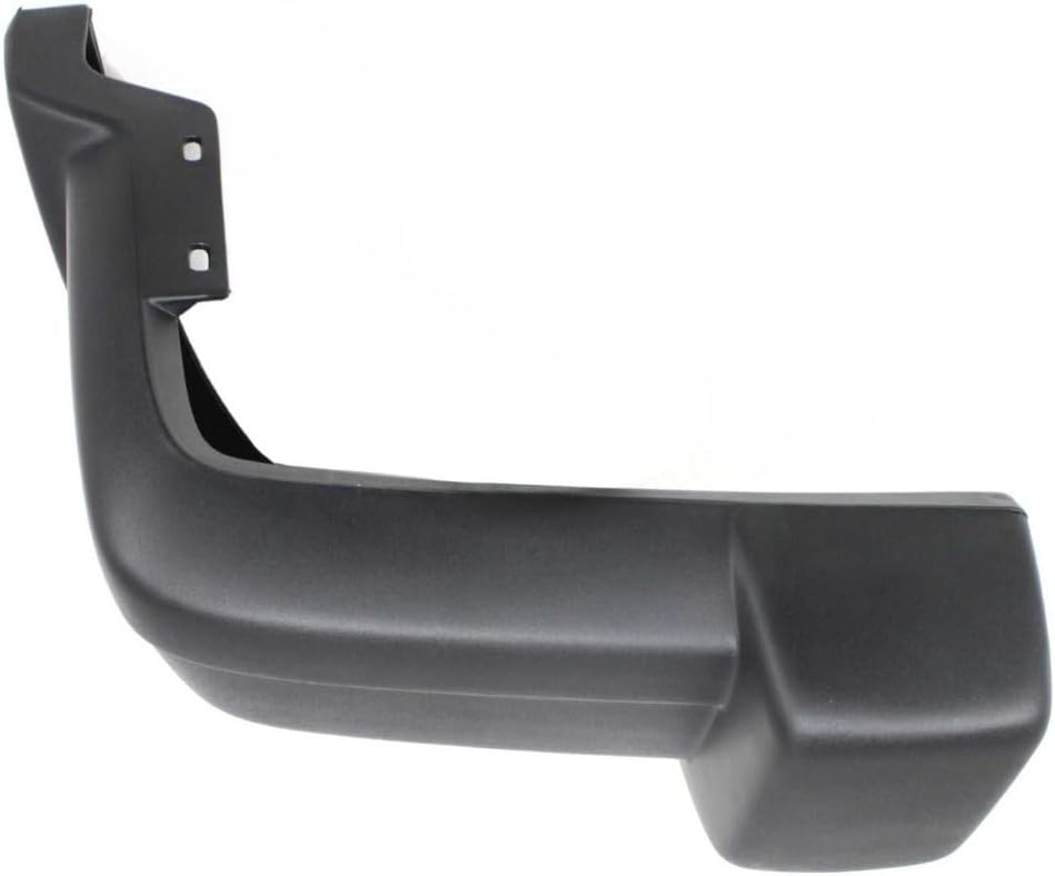 For Jeep Cherokee 1997 98 99 00 2001 Bumper End Passenger Side | Front | Made Of Plastic | Textured Black | Replacement For CH1005126 | 5DY40DX9