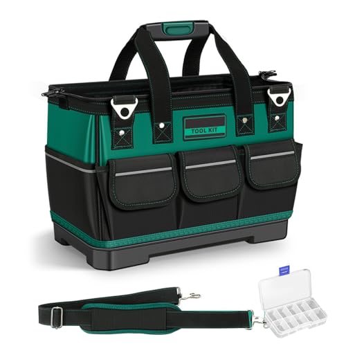 Sac à outils à large ouverture de grande capacité pour chantiers - 2