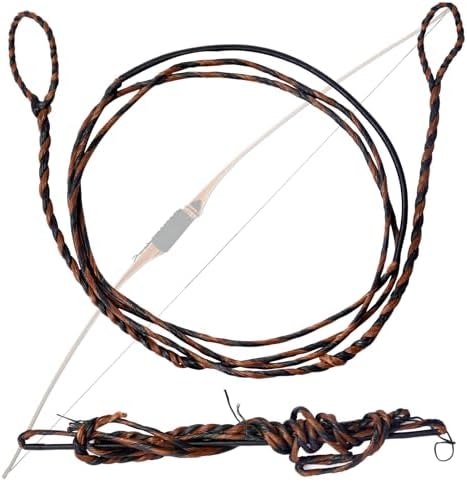 sanlida Flemish Bowstring Replacement for Royal X8 Traditional Longbow and Recurve Bow, Actual Length 65 Inch