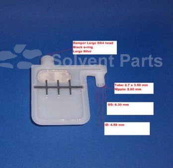 Damper for Roland and Mutoh Solvent Printers