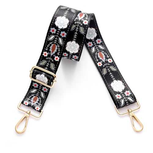 Image of S-Jacorry Purse Strap Replacement Crossbody Wide Shoulder Strap Adjustable Canvas Straps Handbag Strap Replacement Belts