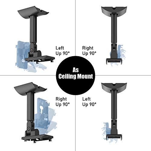 Speaker Wall Mount For Bose Ub-20 Series Ii Ceiling Mount Bracket Compatible With All Bose Cinemate Lifestyle St535 St525 St520 535Iii 525Iii Speakers Mounting Brackets (Not For Lifestyle 650), Pair #TOP2