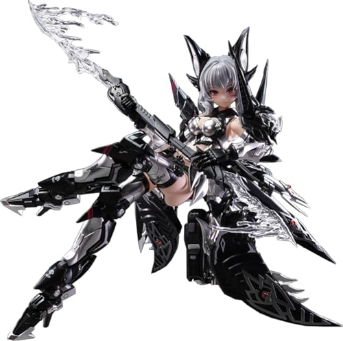 童友社 1/12 御模道(イースタンモデル) ATKガール CARMILLA 幽銀血魅カラー版 全高約17cm 色分け済みプラモデル