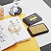 Shachihata HPM-2-GO Metallic Color Stamp Pad Gold Stamp Stand