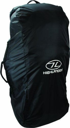 HIGHLANDER ACC007 BK: Funda de Mochila  Color Negro  Talla 80 100l