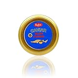 Rudca Food Premium Beluga Sturgeon Caviar - Exquisite Huso Huso Sturgeon Roe 1 Ounce (Pack of 1)
