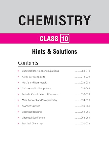 Image of MTG Foundation Course Class 10 Chemistry For NEET, IIT-JEE, CUET & Boards Exams (Edition 2026-2027)