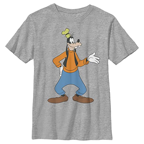 T-shirt Crew Goofy Disney garçon taille XL gris athlétique