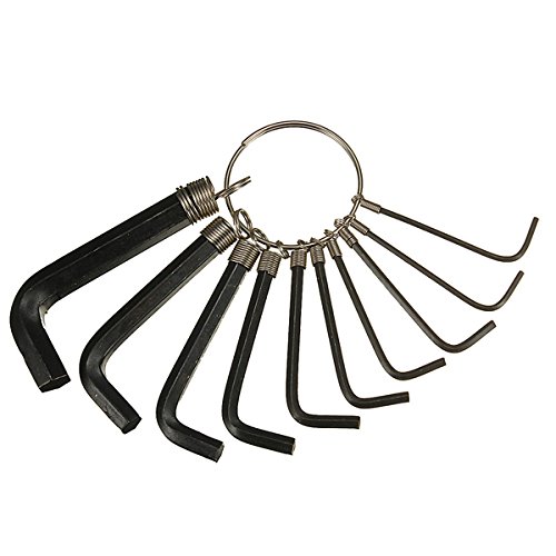 Set Di Chiavi Esagonali Impugnatura T 10pz Metriche Chiave - Foto 6