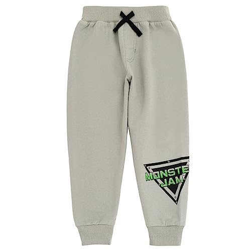 Image of Monster Jam Boys' Graphic Fleece Hoodie and Jogger Set Toddler to Big Kid