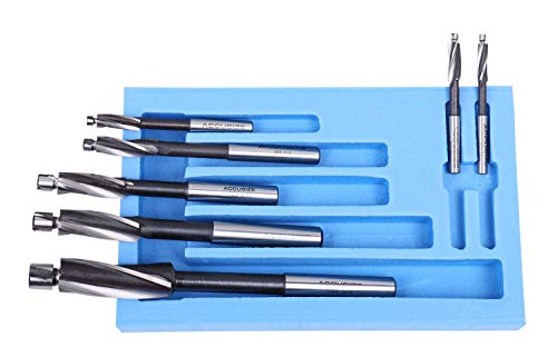 Accusize Industrial Tools 508S-0007 H.S.S. Solid Cap Screw Counterbore Set thumb #2