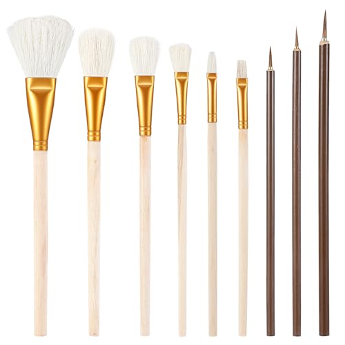 Mop Paint Brushes Acrylic