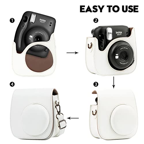Funda para cámara Instax Mini 11 12 9 con álbum miniatura 3
