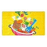 ★Tamaño: 38 x 68 cm. Es adecuado para la mayoría de las bañeras de tamaño regular.