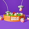 WHAT DO YOU MEME? Cows in Space by Relatable – A Kid-Friendly Pick for 2 Player Kids Games, and Fun Games – Includes 2 UFO Headbands, 1 Electronic Spinning Base, 21 Cows, and Instructions #5