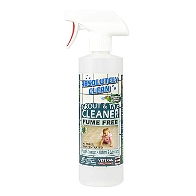 Absolutely Clean Grout Cleaner for Grout, Tile, and Stone, Natural-Based Formula