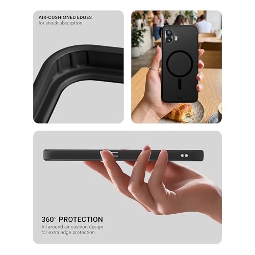 Image of DailyObjects Nimbus 2.0 Magnetic Phone Case Cover Compatible with Nothing Phone 2 | Wireless Charging Slim Back Cover | 2 Layer Edge Protection & Shockproof