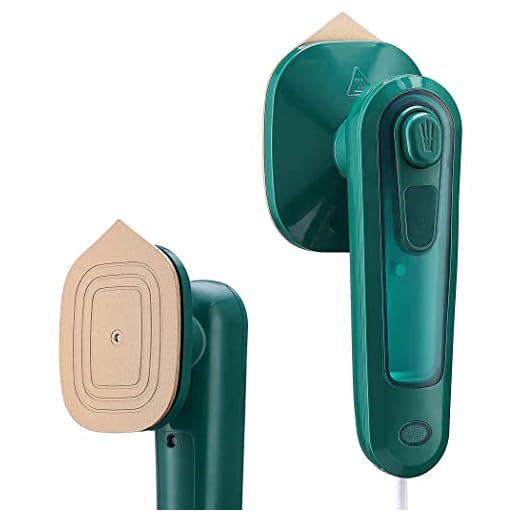 Micro Steam Iron Professional Mini Portable Steam Iron Handheld Household Garment Steam Iron for Clothes Suitable for All Kinds of Clothes for Family and Travel