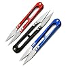 AAProTools 3 PCS Sewing Trimming Scissors Thread Nippers Snipper Clippers Blue Red Black