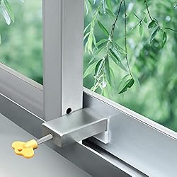 2 cerraduras correderas para ventanas de aluminio para ventanas correderas con llave y limitador bloqueo ventana corredera aluminio