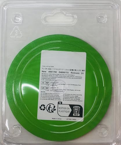 Flintronic Glass Cutting Disc, 2PCS 115mm Diamond Saw Cutting Blade Angle Grinder Glass Tile cutting And Polishing, Grinding Rotary Tool Accessories for Jade, Crystal, Wine Bottles (Green) 8 Flintronic Glass Cutting Disc, 2PCS 115mm Diamond Saw Cutting Blade Angle Grinder Glass Tile cutting And Polishing, Grinding Rotary Tool Accessories for Jade, Crystal, Wine Bottles (Green) - Image 8