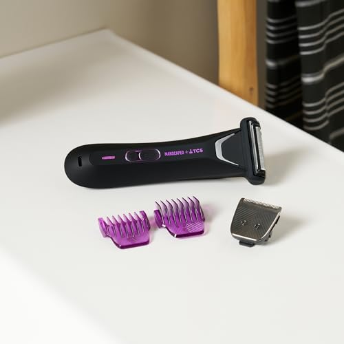 Image of MANSCAPED The Lawn Mower 5.0 Ultra TCS Special Edition Men's Groin & Body Hair Trimmer - Dual-Head SkinSafe Trimmer & Foil Blades, Waterproof Wet /Dry Groomer, USB-C Rechargeable with Travel Case