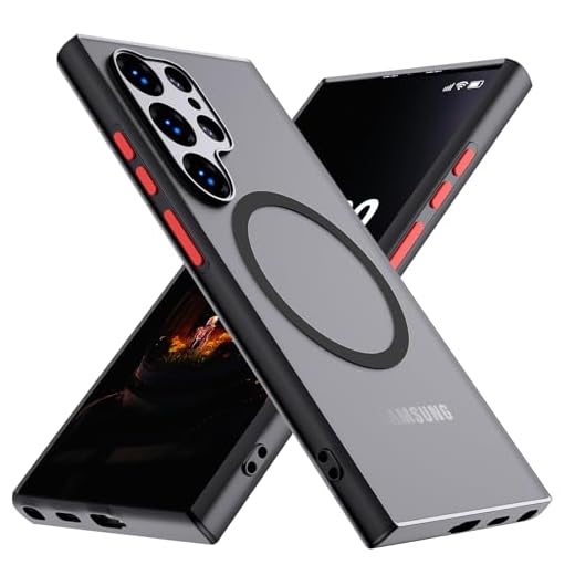 WATACHE Capa para Samsung Galaxy S25 Ultra capa à prova de choque resistente Samsung S25 Ultra capa protetora para Galaxy S25 Ultra 5G 2025 - preta