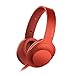Produktbild Sony MDR-100AAP Hear your Colours Bügelkopfhörer (40 mm High-Resolution Treibereinheit, faltbar, Headset-Funktion, Frequenzen bis zu 60 kHz) rot