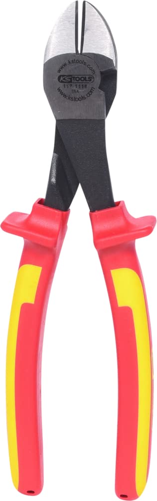 Ks Tools Clear Ergo Vde 200Mm Diagonal Side Cutter