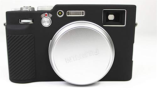 Funda para Fujifilm Fuji X100V de silicona suave negra